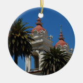 San Jose California kerstversiering Keramisch Ornament (Voorkant)