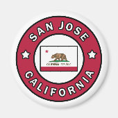 San Jose California Magneet (Voorkant)