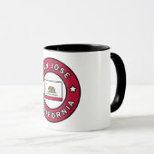 San Jose California Mok (Voorkant rechts)