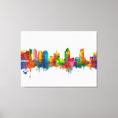 San Jose California Skyline Canvas Afdruk (Voorkant)