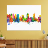 San Jose California Skyline Canvas Afdruk (Insitu (Woonkamer))