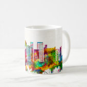 San Jose California Skyline Koffiemok (Voorkant rechts)