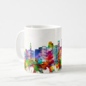 San Jose California Skyline Koffiemok (Voorkant links)
