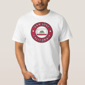 San Jose California T-shirt (Voorkant)