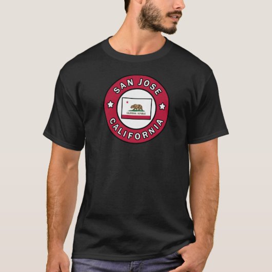 San Jose California T-shirt (Voorkant)