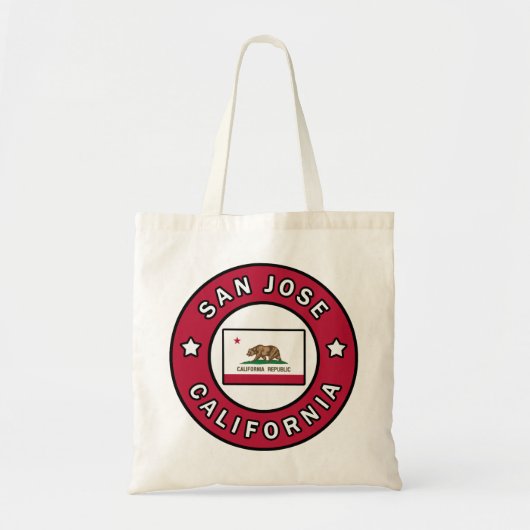 San Jose California Tote Bag (Voorkant)
