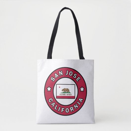 San Jose California Tote Bag (Voorkant)
