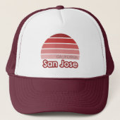 San Jose California Trucker Pet (Voorkant)