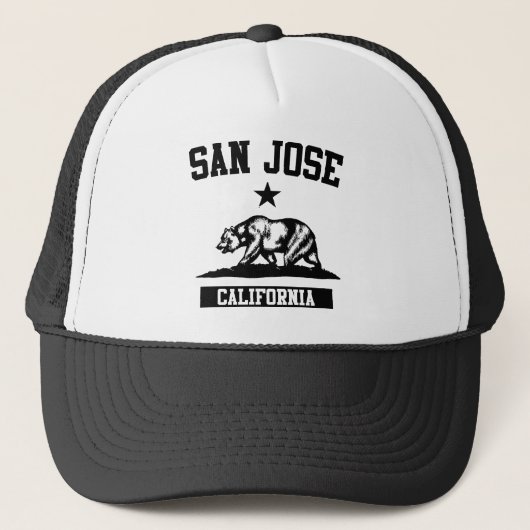 San Jose California Trucker Pet (Voorkant)
