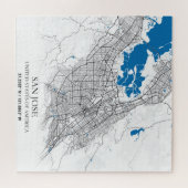 San Jose California, Verenigde Staten reisstadkaar Legpuzzel (Horizontaal)