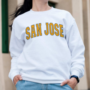 San Jose California Vintage College Stijl Trui