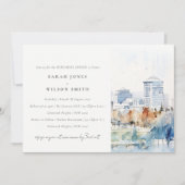 San Jose California Waterverf repetitie diner Kaart (Voorkant)