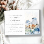 San Jose California Waterverf repetitie diner Kaart