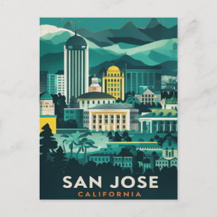 San Jose, Californië, Briefkaart