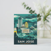 San Jose, Californië, Briefkaart (Staand voorkant)