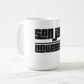 San Jose - Californië Koffiemok (Voorkant links)