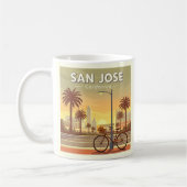  San Jose Californië Koffiemok (Links)