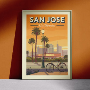San Jose Californië Poster