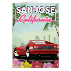 San Jose, Californië-reisposter