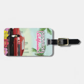 San Jose, Californië-reisposter Bagagelabel (Voorkant horizontaal)