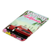 San Jose, Californië-reisposter Magneet (Linkerzijde)