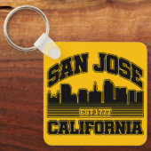 San Jose, Californië Sleutelhanger (Voorkant)