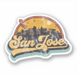San Jose, Californië Sticker