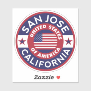 SAN JOSE, Californië Sticker