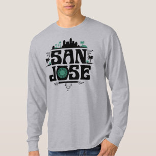 San Jose Californië Verenigde Staten T-shirt