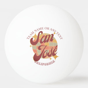 San José City California, Verenigde Staten tafelte Pingpongbal