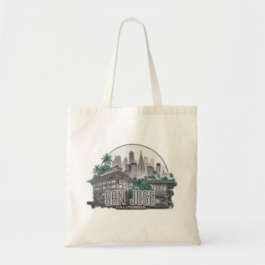San Jose City California Verenigde Staten Tote Bag (Voorkant)