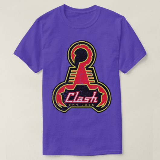 San Jose Clash T-shirt (Design voorkant)