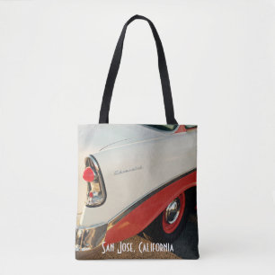 San Jose Classic Car Tote Bag