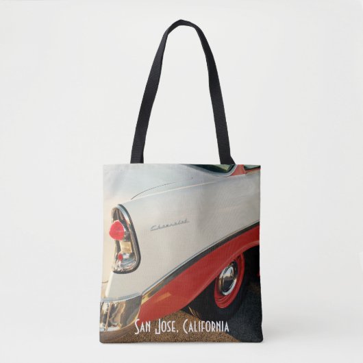 San Jose Classic Car Tote Bag (Voorkant)