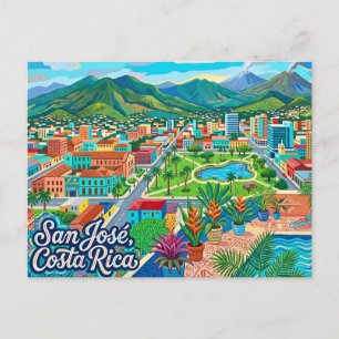 San José, Costa Rica Briefkaart