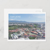 San Jose Costa Rica souvenir briefkaart (Voorkant / Achterkant)