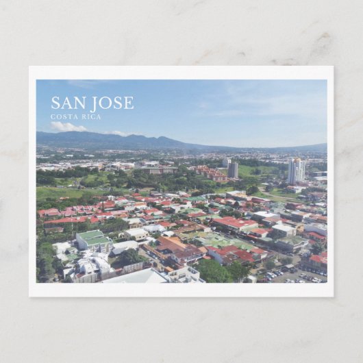 San Jose Costa Rica souvenir briefkaart (Voorkant)
