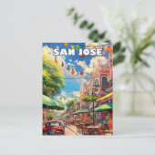 San José, de vibrant heart of Costa Rica Briefkaart (Staand voorkant)