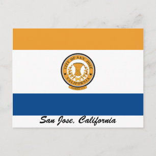 San Jose Flag Briefkaart