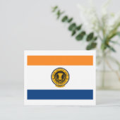 San Jose Flag Briefkaart (Staand voorkant)
