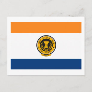 San Jose Flag Briefkaart