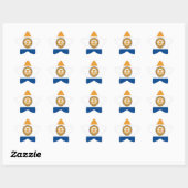 San Jose Flag Ster Sticker (Vel)