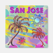 San Jose Happy en Hope Magnet (Voorkant)