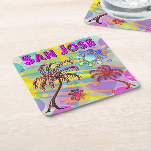 San Jose Happy en Hope Onderzetter