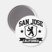 San Jose Heraldry Magneet (Voorkant / Achterkant)