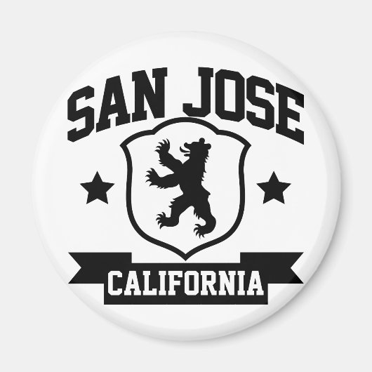 San Jose Heraldry Magneet (Voorkant)