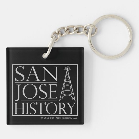 San Jose History Sleutelhanger (Achterkant)