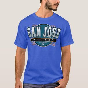 San Jose Hockey Retro  Sharks Geïnspireerd 90s T-shirt