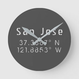 San Jose Latitude Longitude Ronde Klok