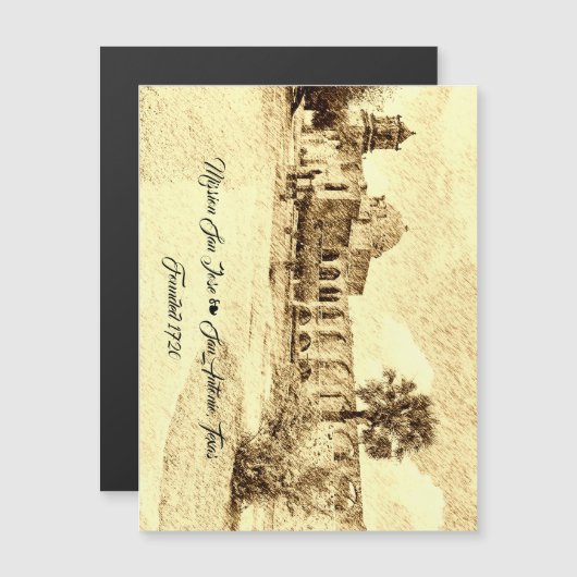 San Jose-magneet (Voorkant / Achterkant)